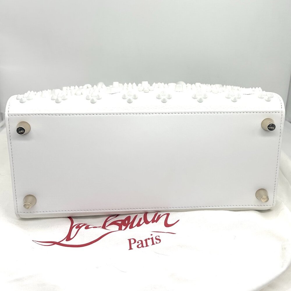 Christian Louboutin PALOMA Loubinthesky Spike Medium Satchel Crossbody Bag - Picture 12 of 16